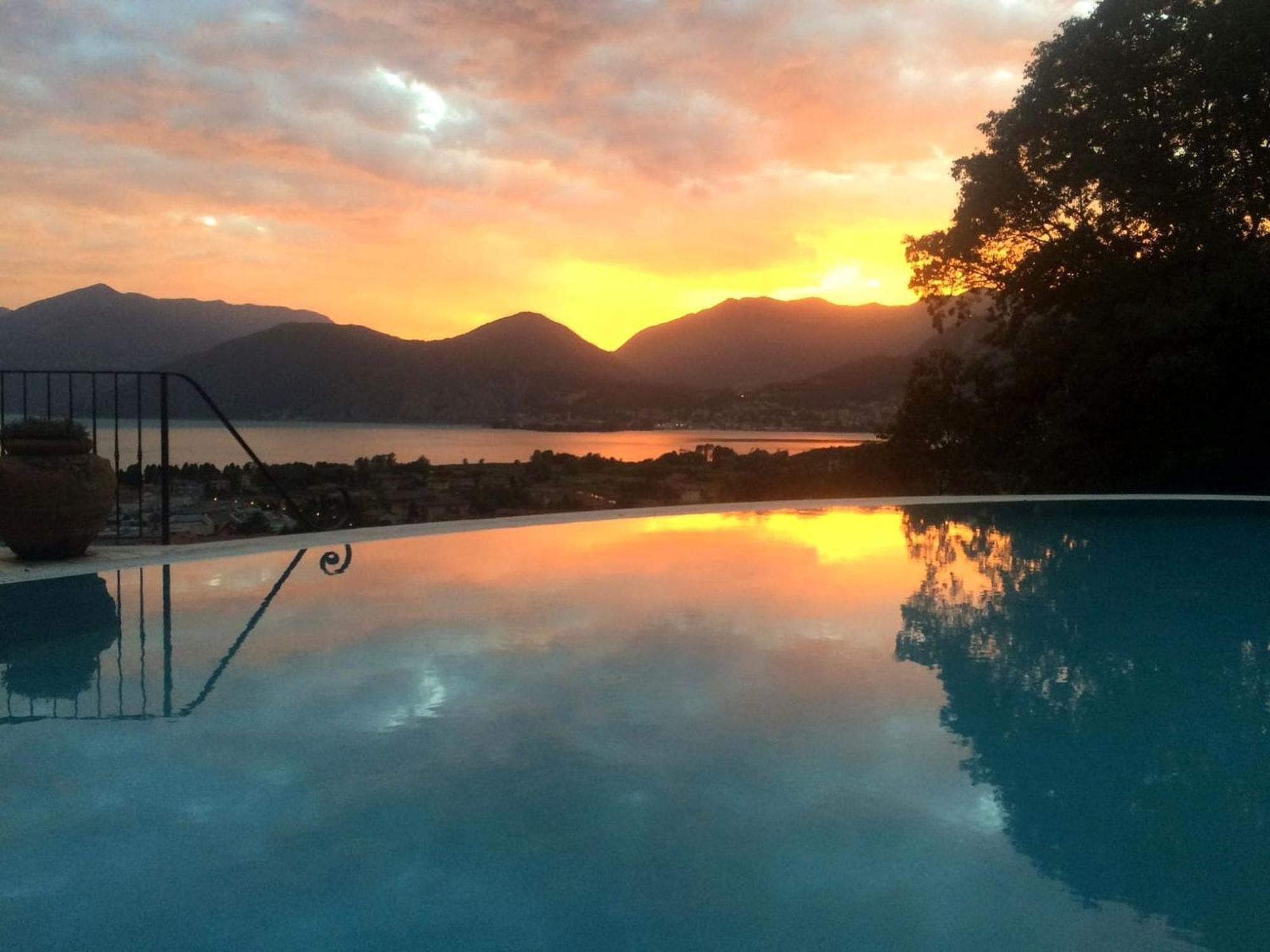 Villa In Pisogne With Pool Garden And Lake View Dış mekan fotoğraf